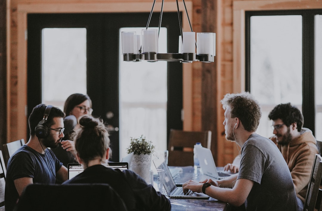 distributed software team